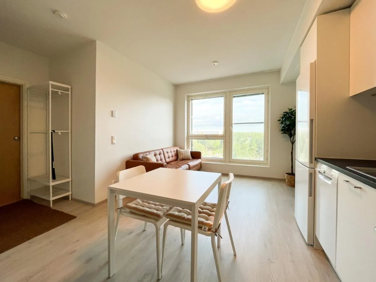 Image 2 of New studio apartment – next to Vuosaari metro and mall, self check-in