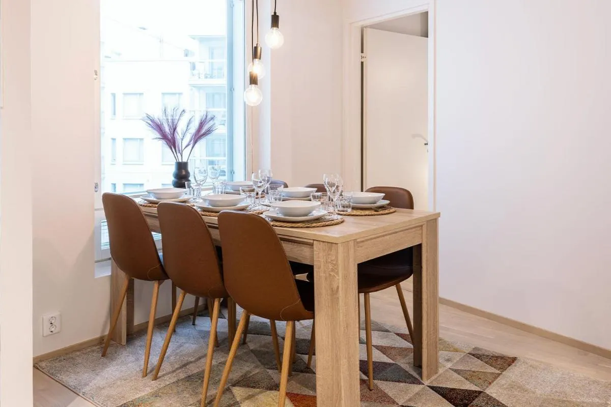 Image 1 of Stylish Scandinavian Suite – Sauna, Harbor & Free Parking